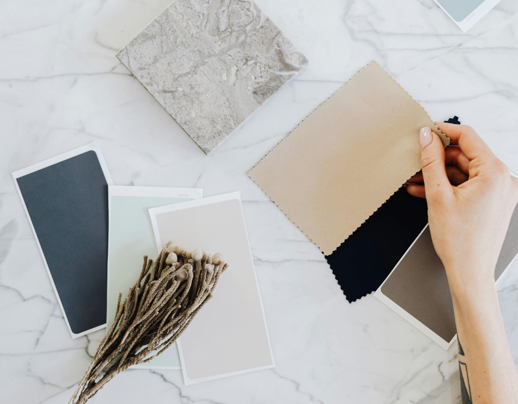 Muestras de un interiorista